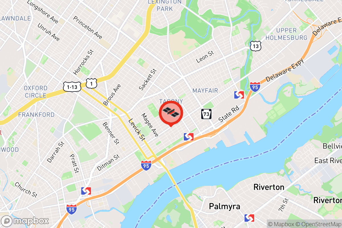 Static map screenshot of the place