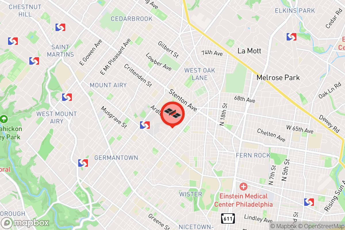 Static map screenshot of the place