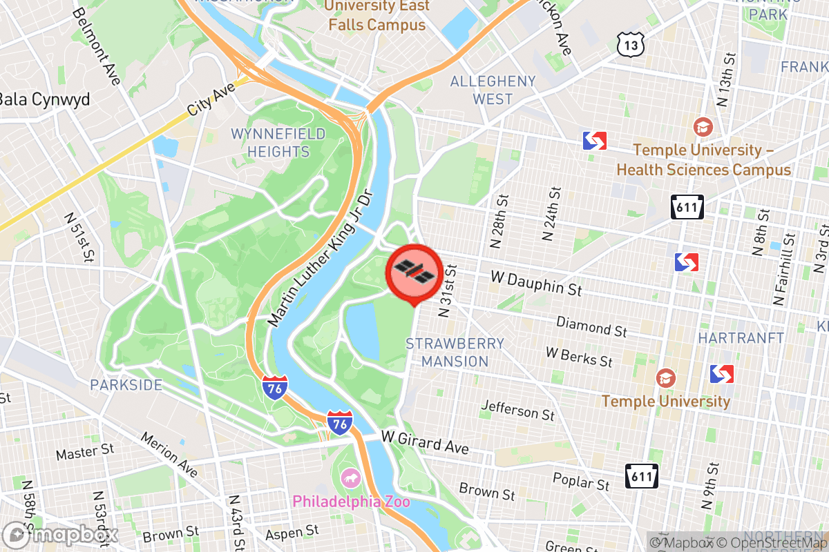 Static map screenshot of the place