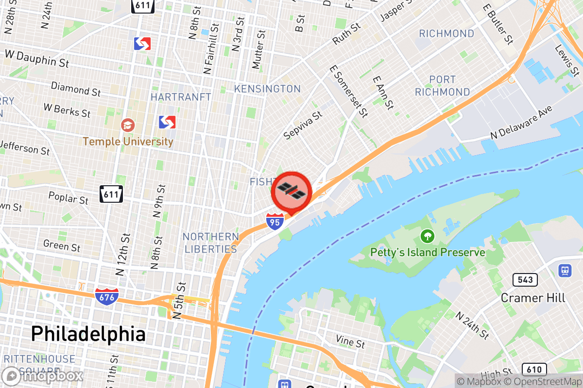 Static map screenshot of the place