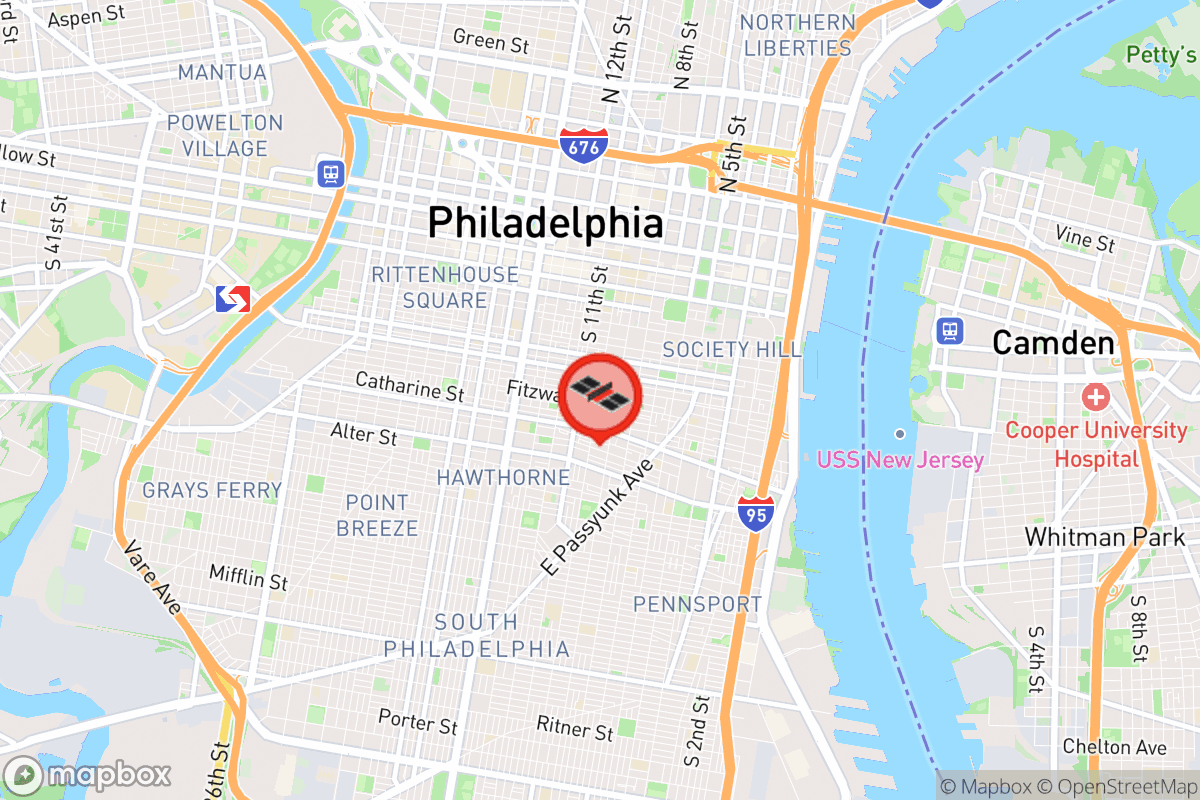 Static map screenshot of the place