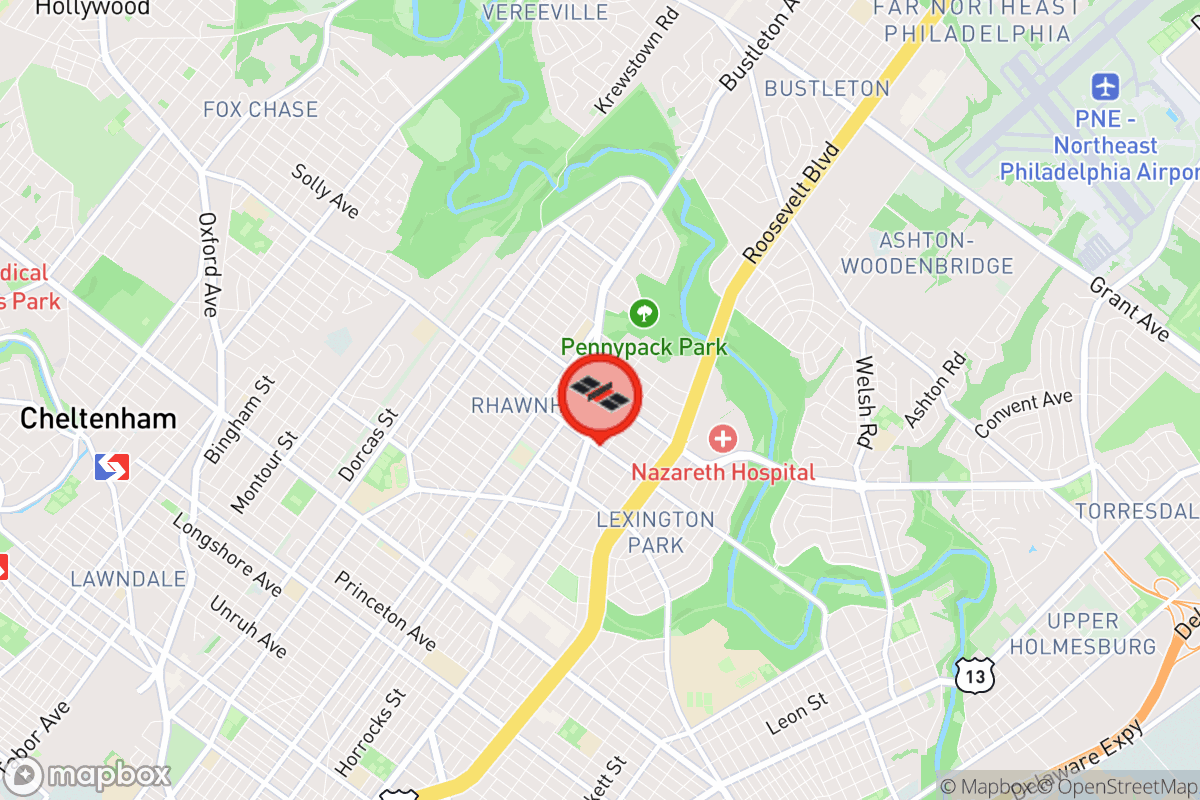 Static map screenshot of the place