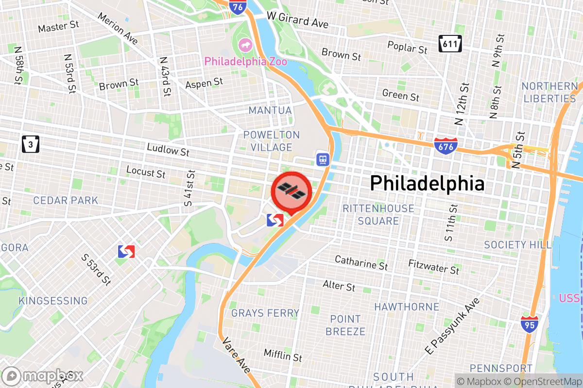 Static map screenshot of the place