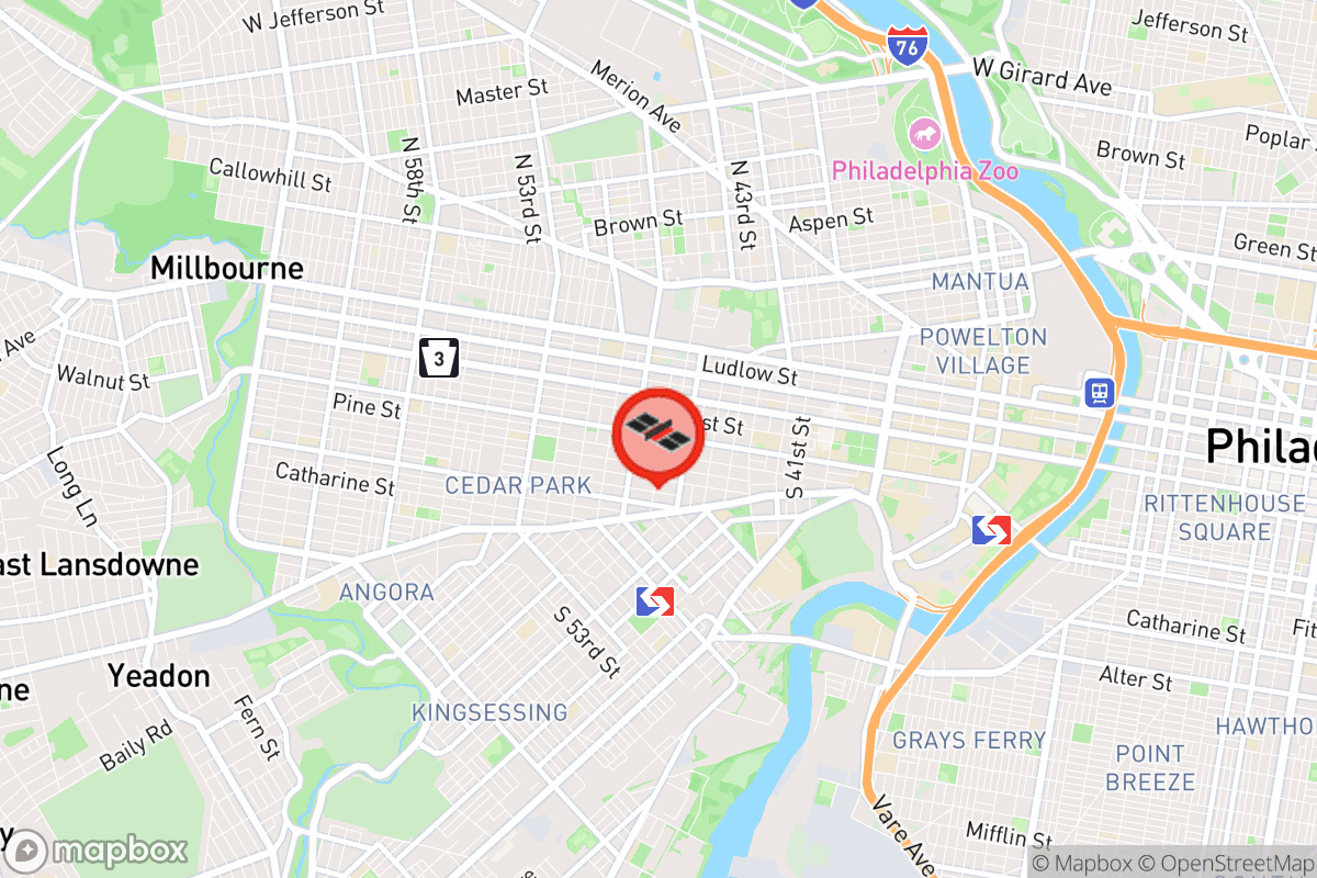 Static map screenshot of the place