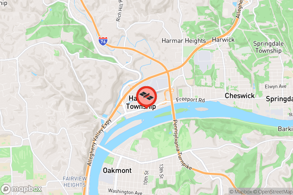 Static map screenshot of the place