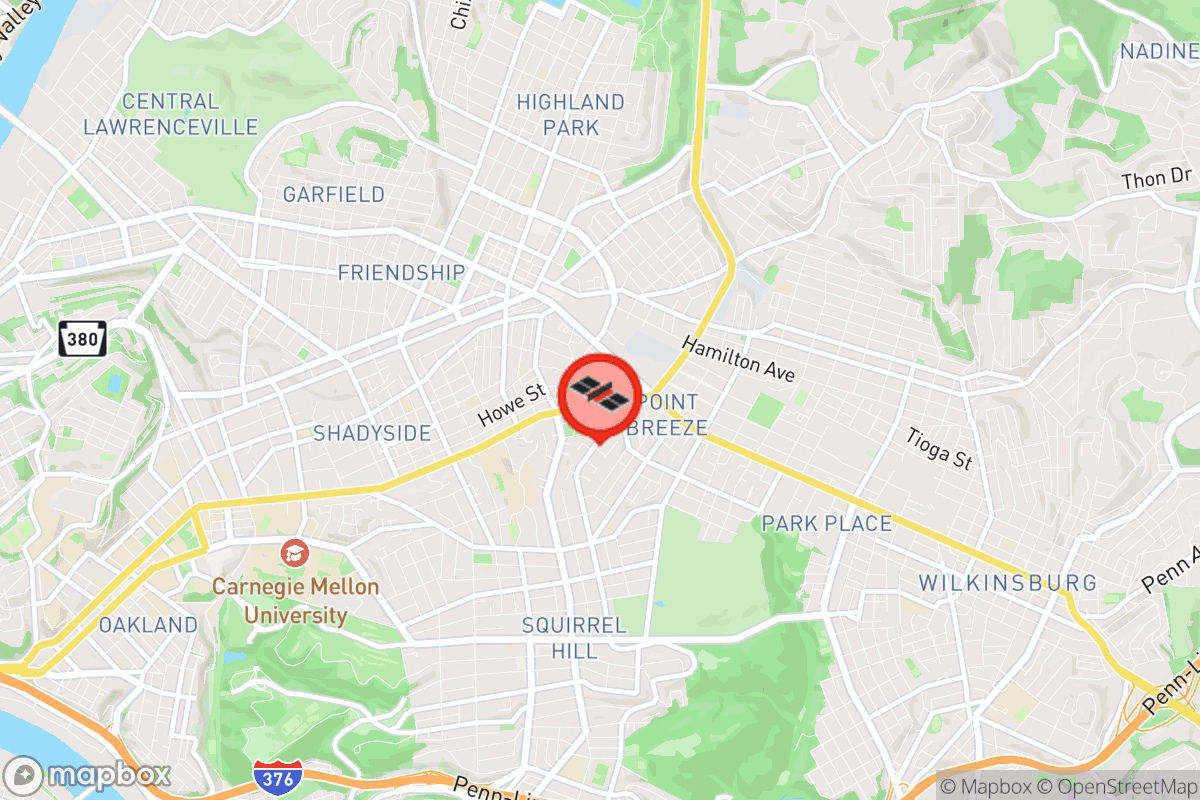 Static map screenshot of the place