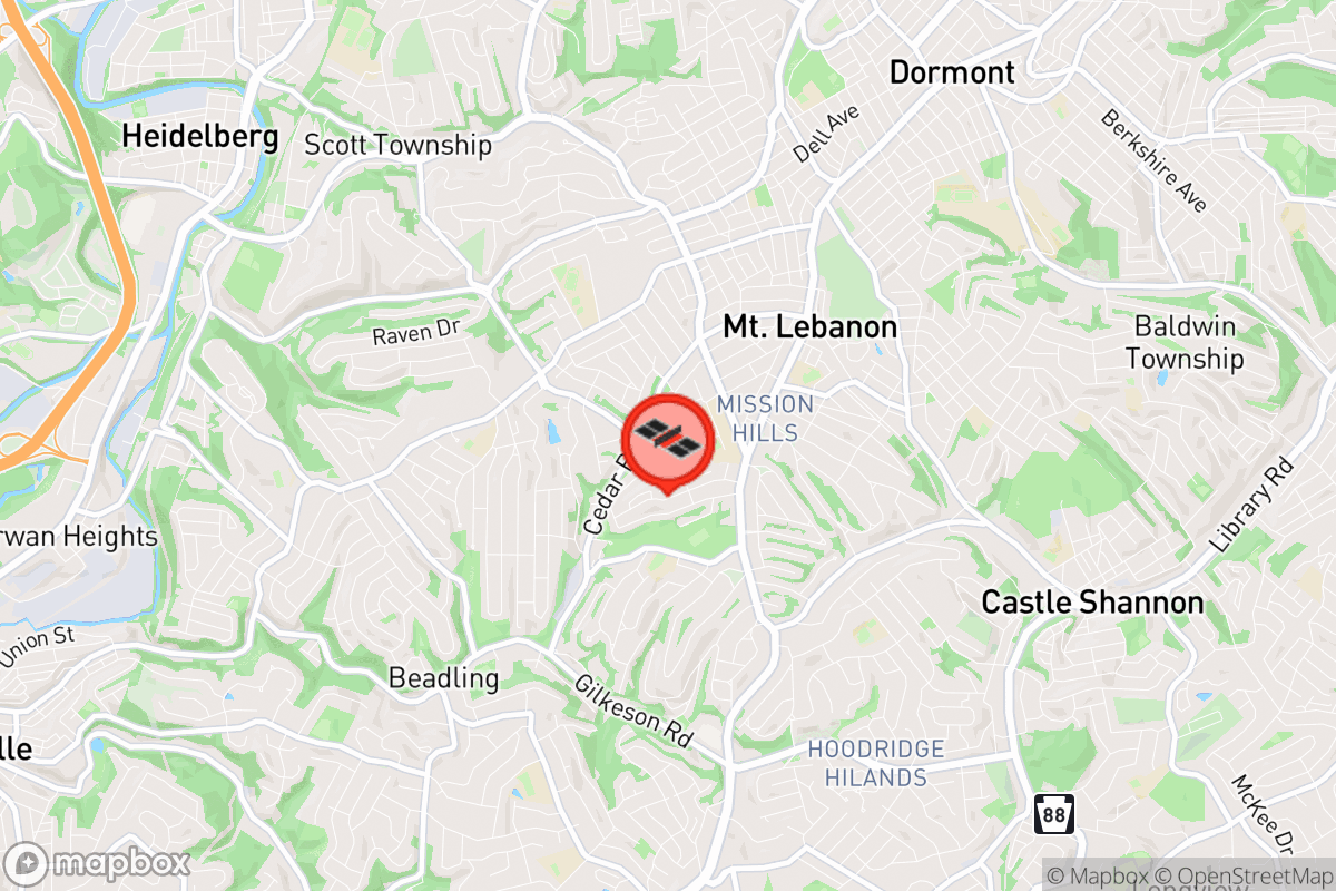 Static map screenshot of the place