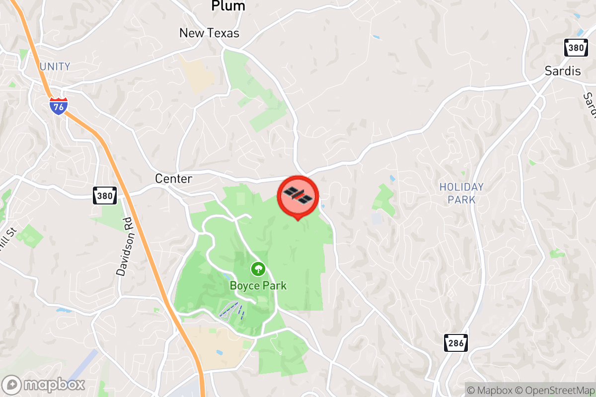 Static map screenshot of the place