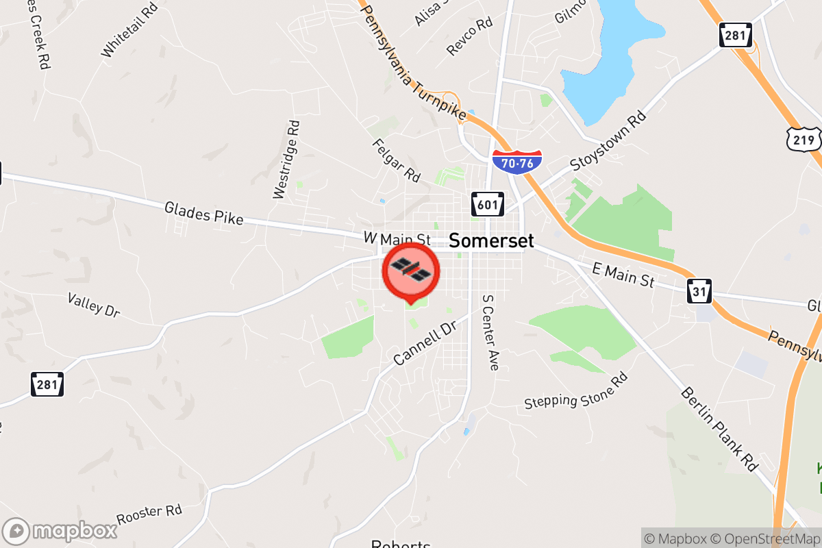 Static map screenshot of the place