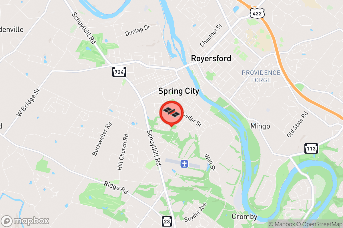 Static map screenshot of the place