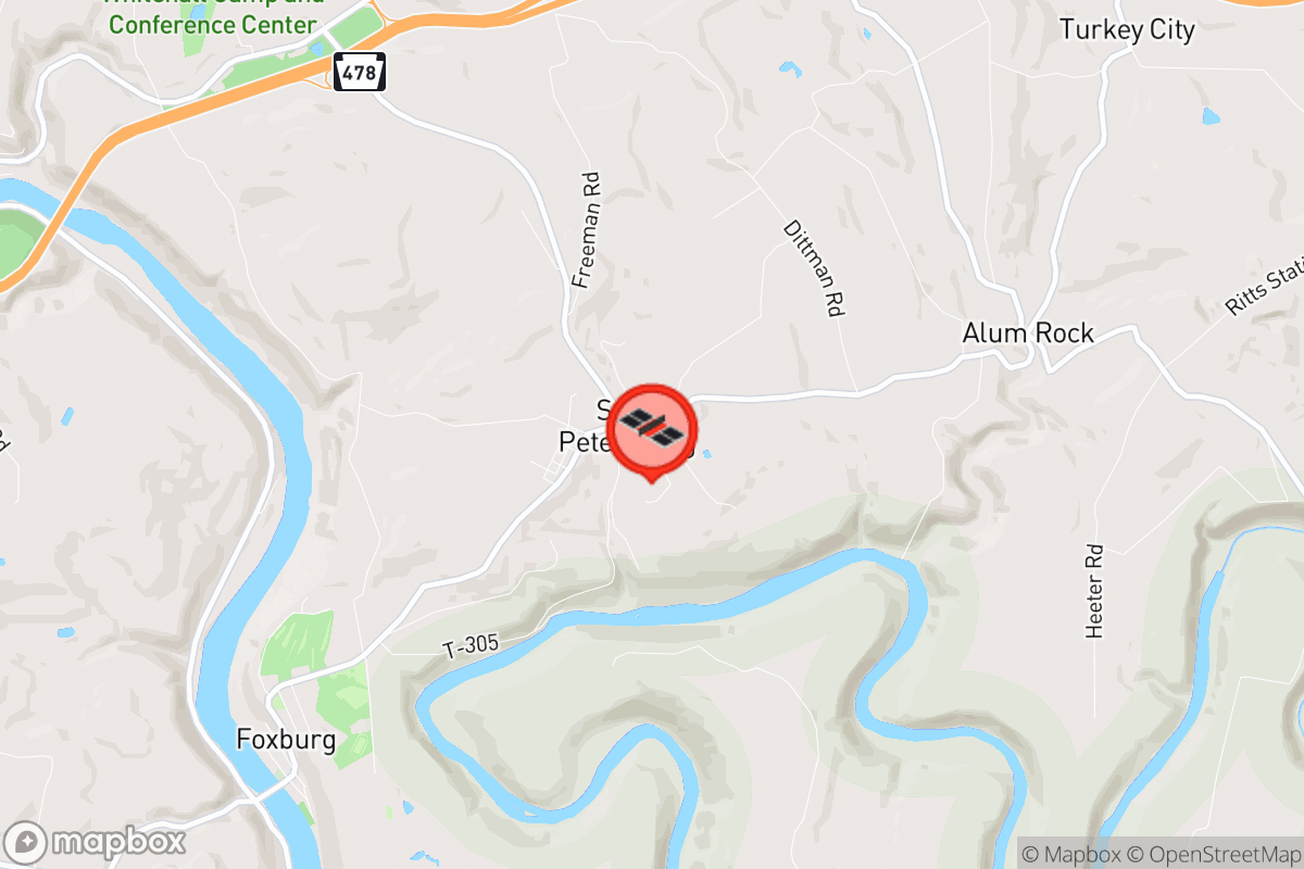 Static map screenshot of the place