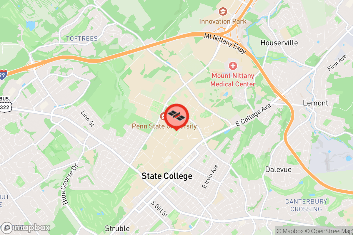 Static map screenshot of the place