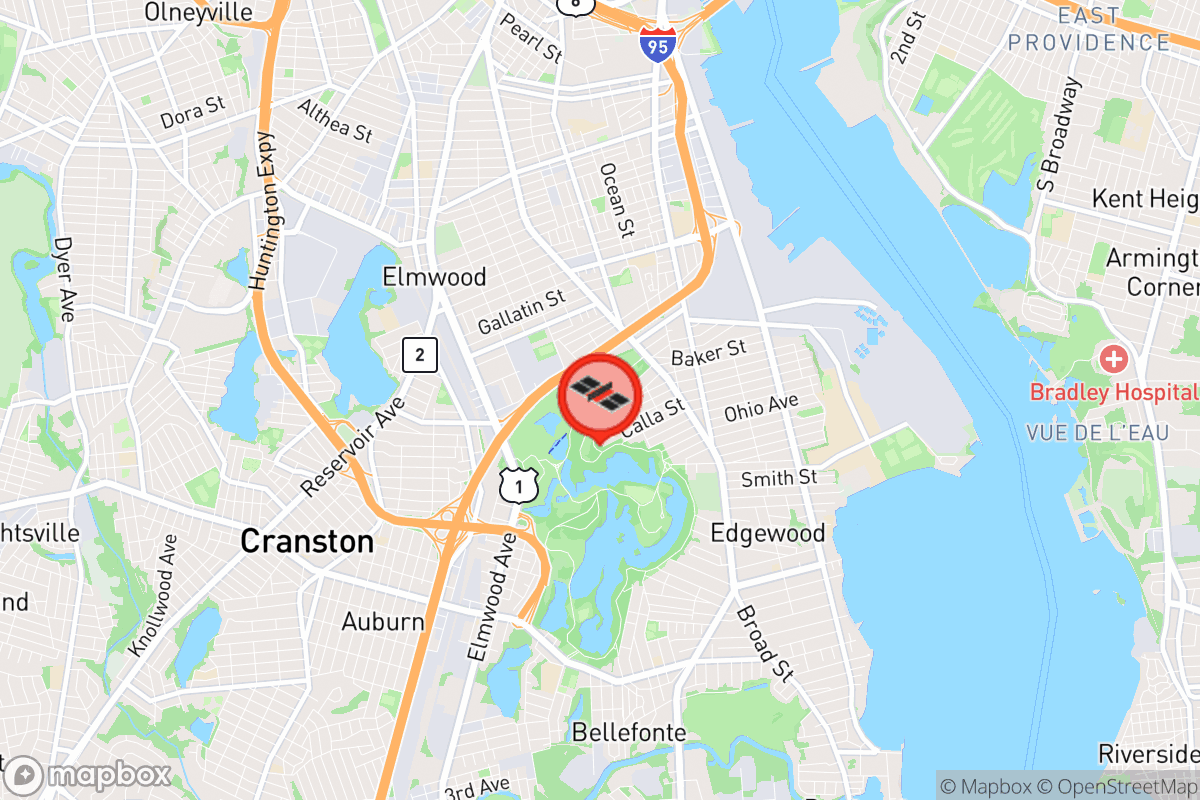 Static map screenshot of the place