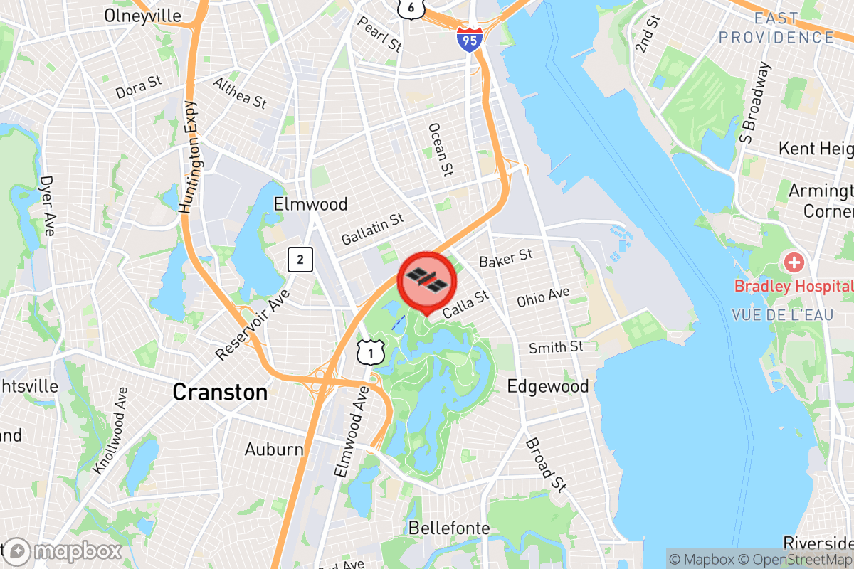 Static map screenshot of the place