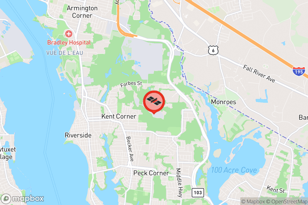 Static map screenshot of the place