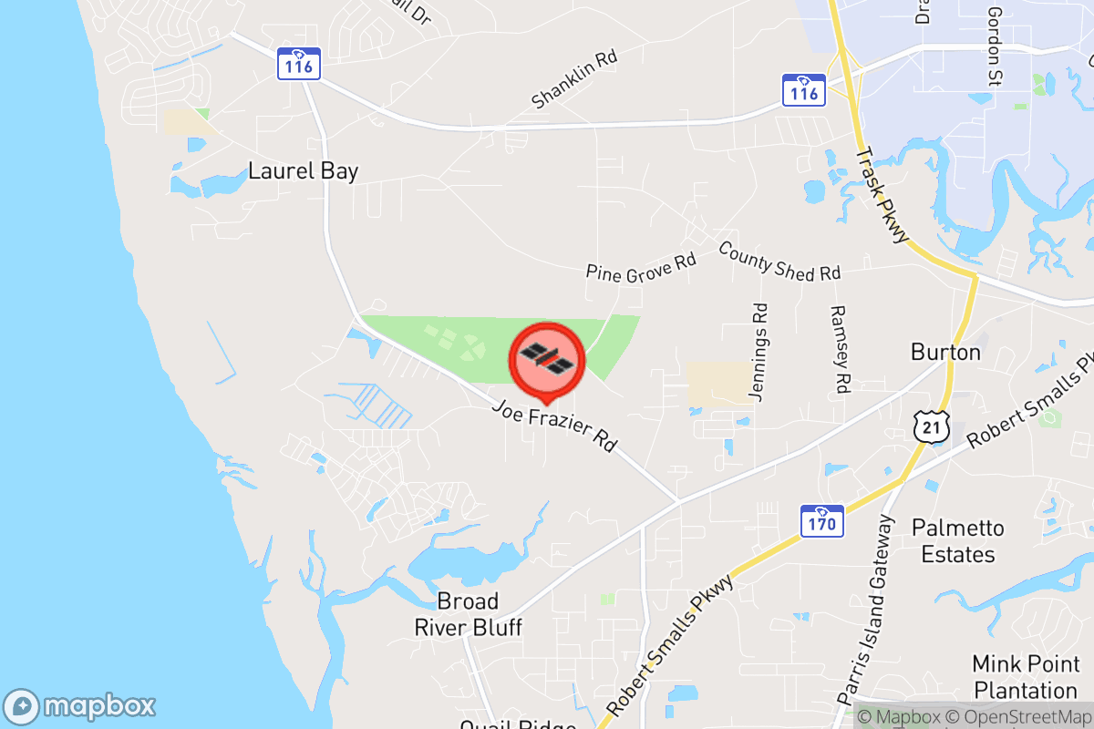 Static map screenshot of the place