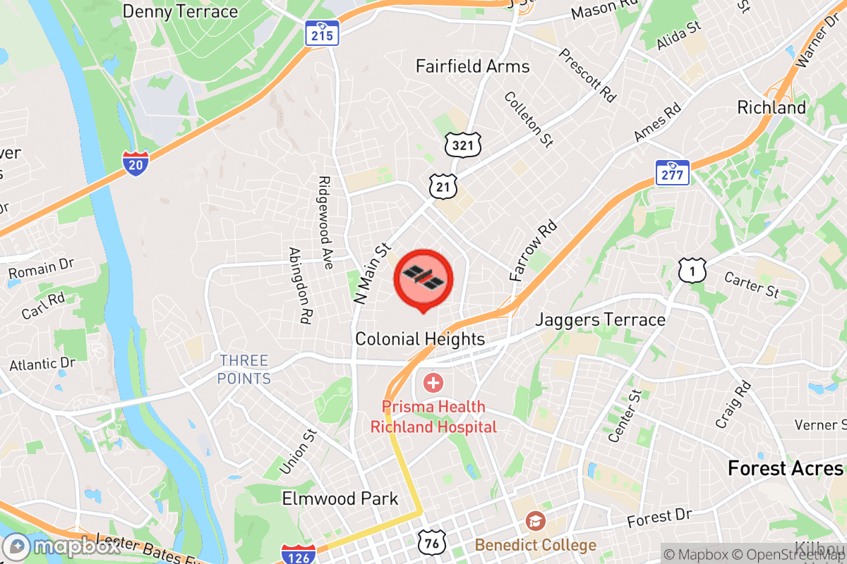 Static map screenshot of the place