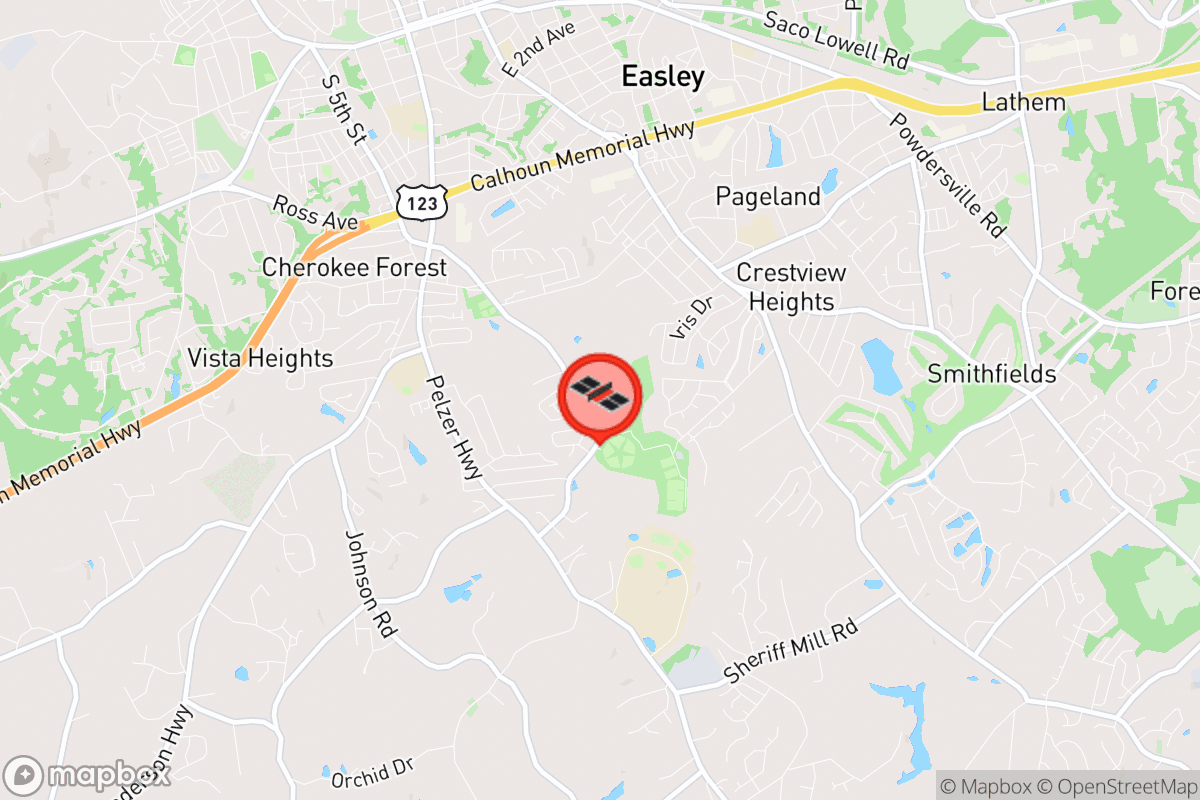 Static map screenshot of the place