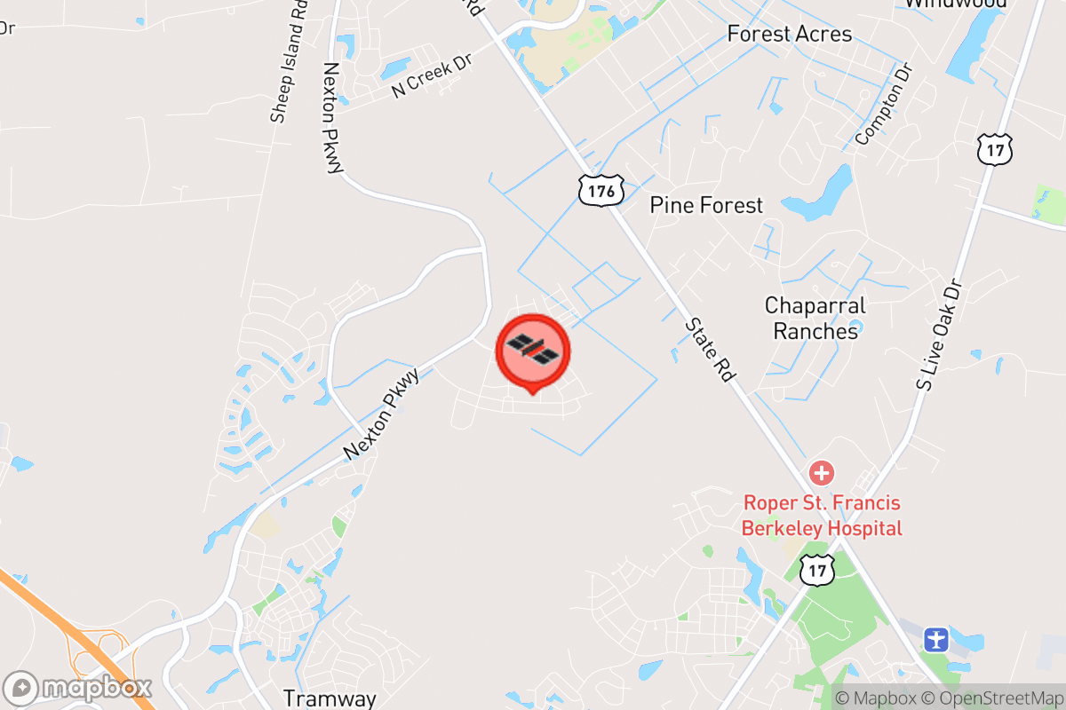 Static map screenshot of the place