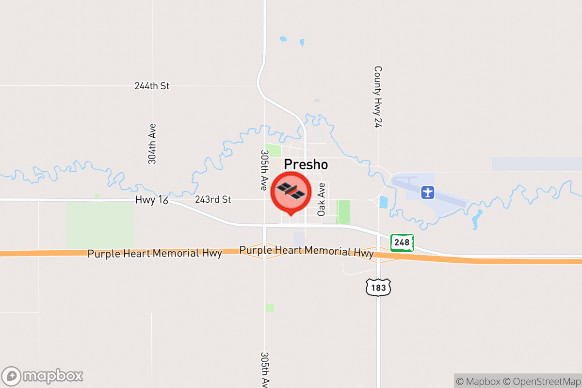 Static map screenshot of the place