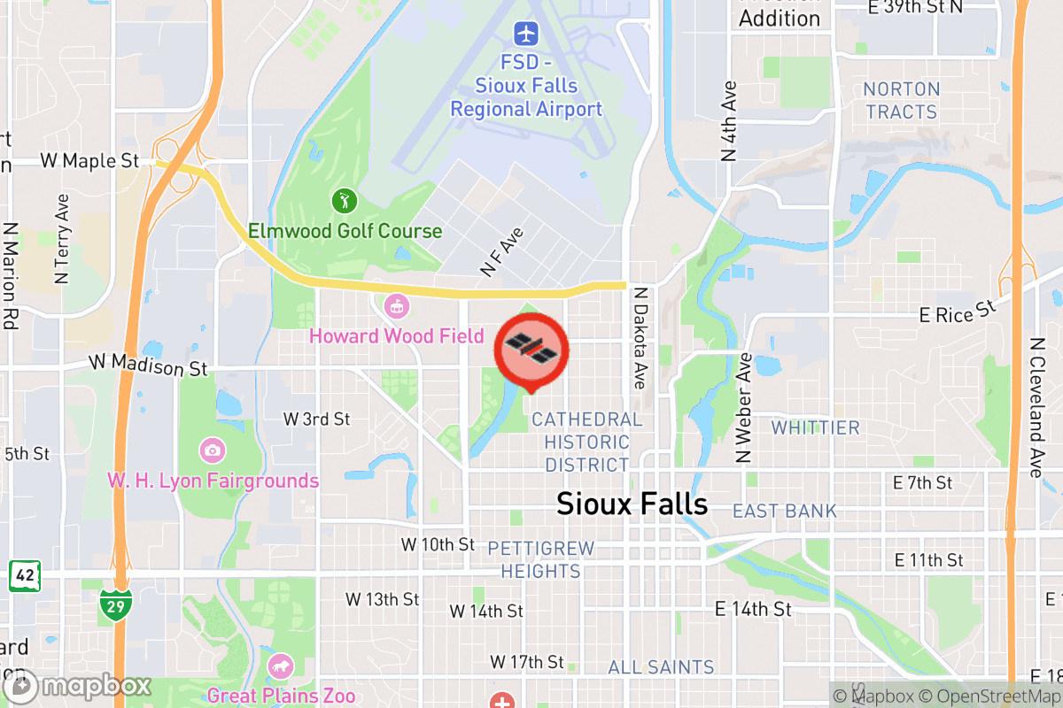 Static map screenshot of the place