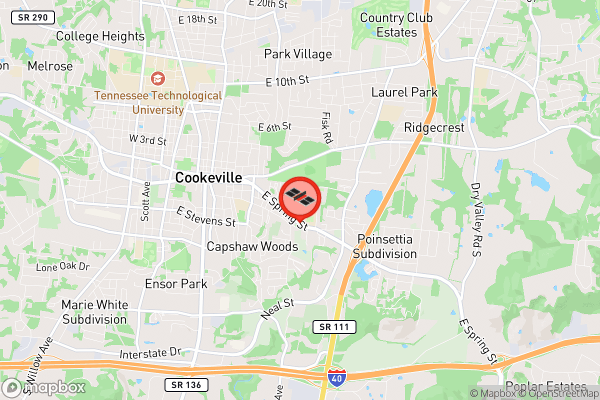 Static map screenshot of the place