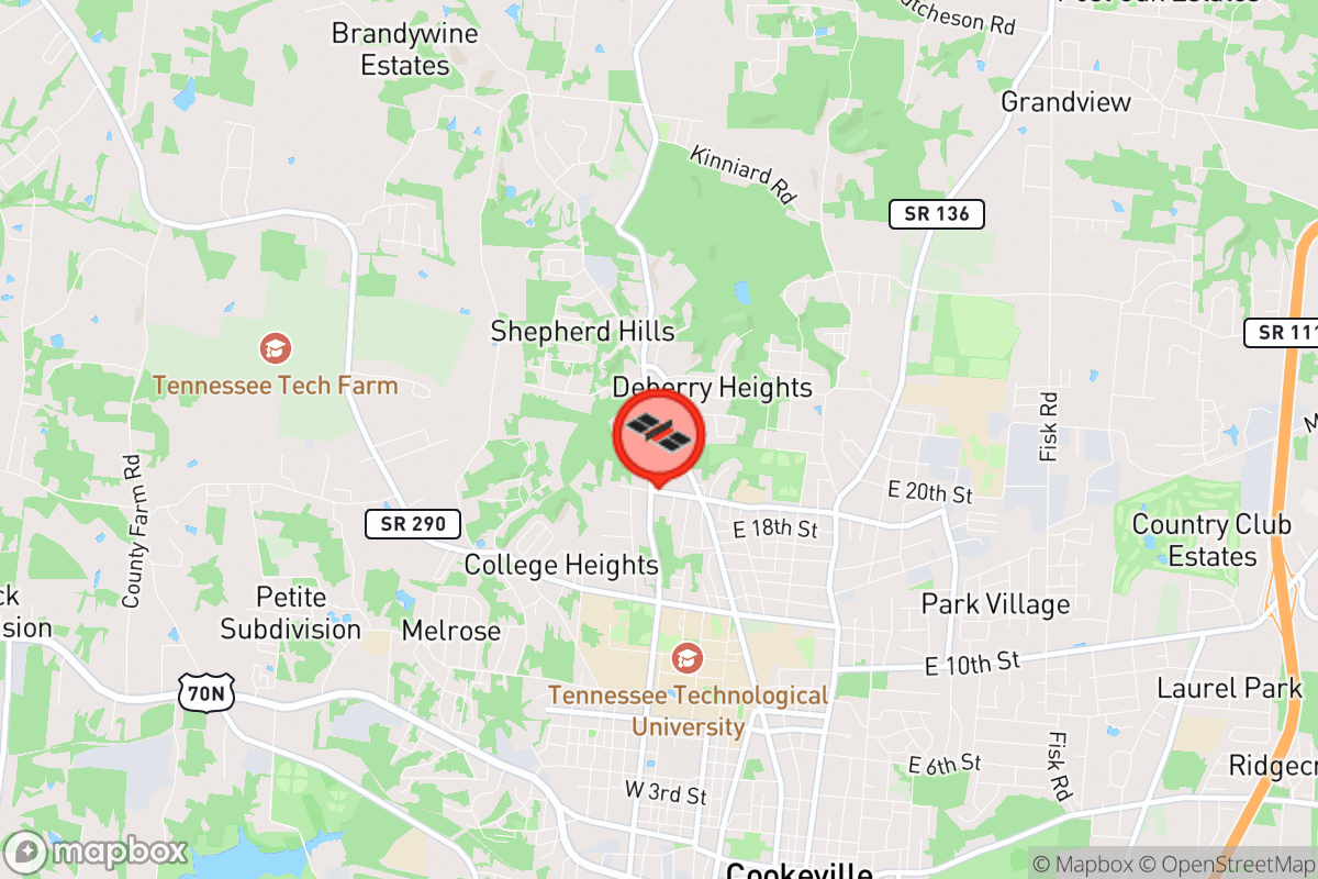 Static map screenshot of the place