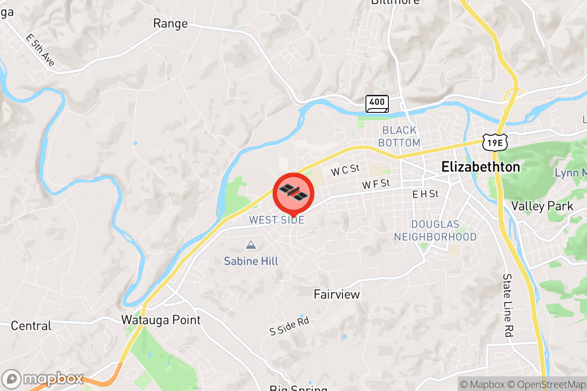 Static map screenshot of the place