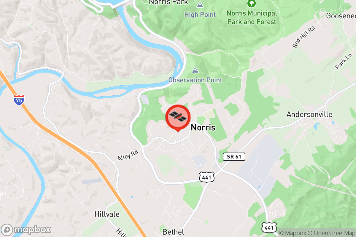 Static map screenshot of the place