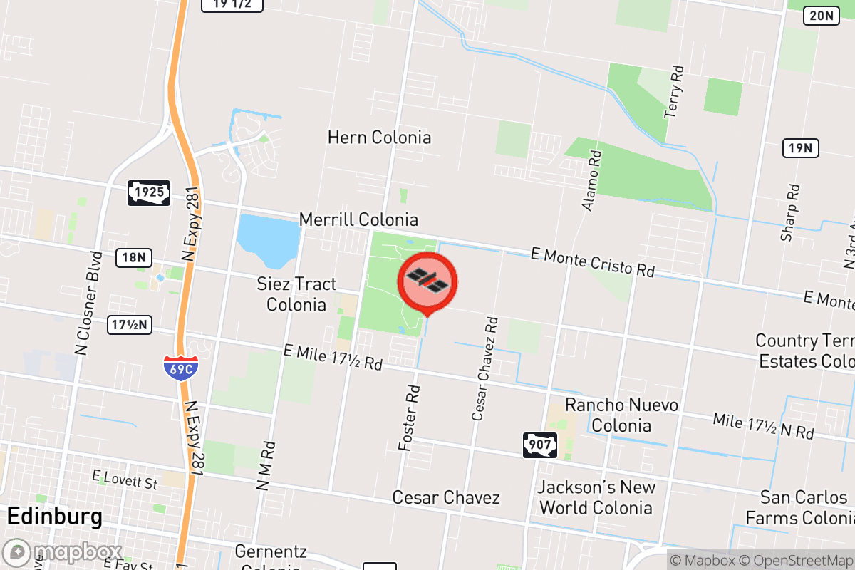 Static map screenshot of the place