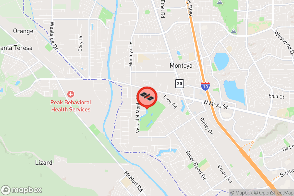 Static map screenshot of the place