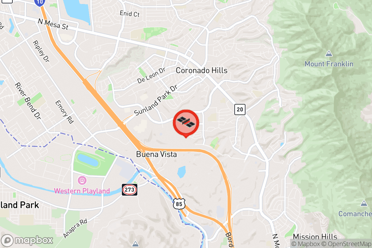 Static map screenshot of the place