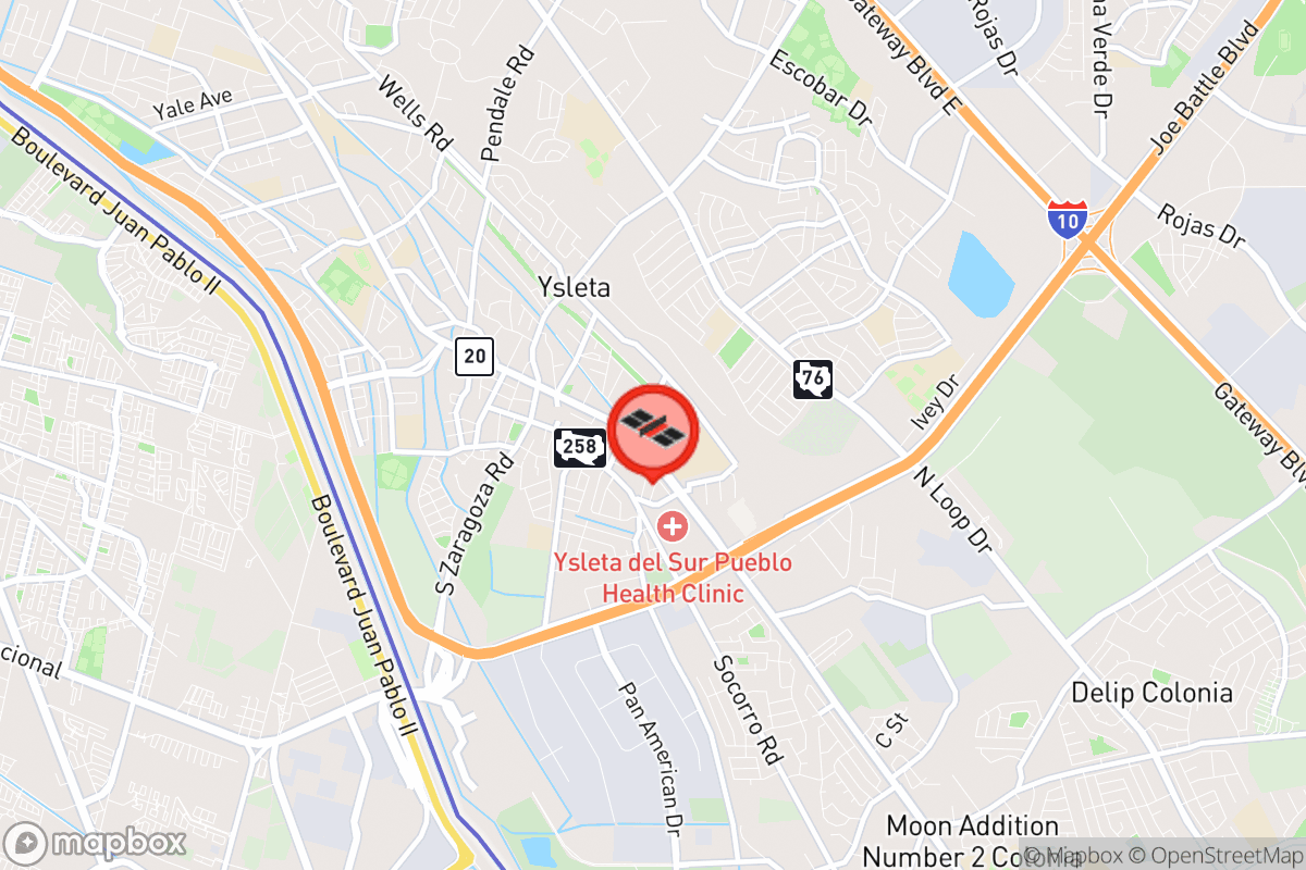 Static map screenshot of the place