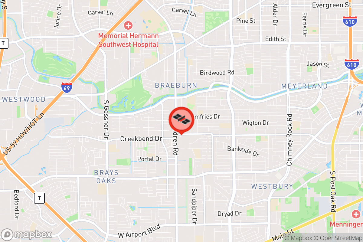 Static map screenshot of the place