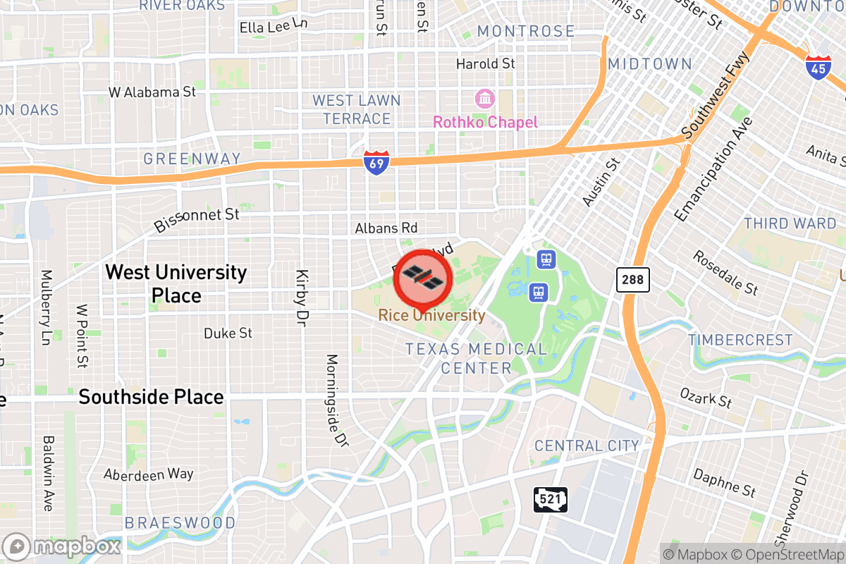 Static map screenshot of the place