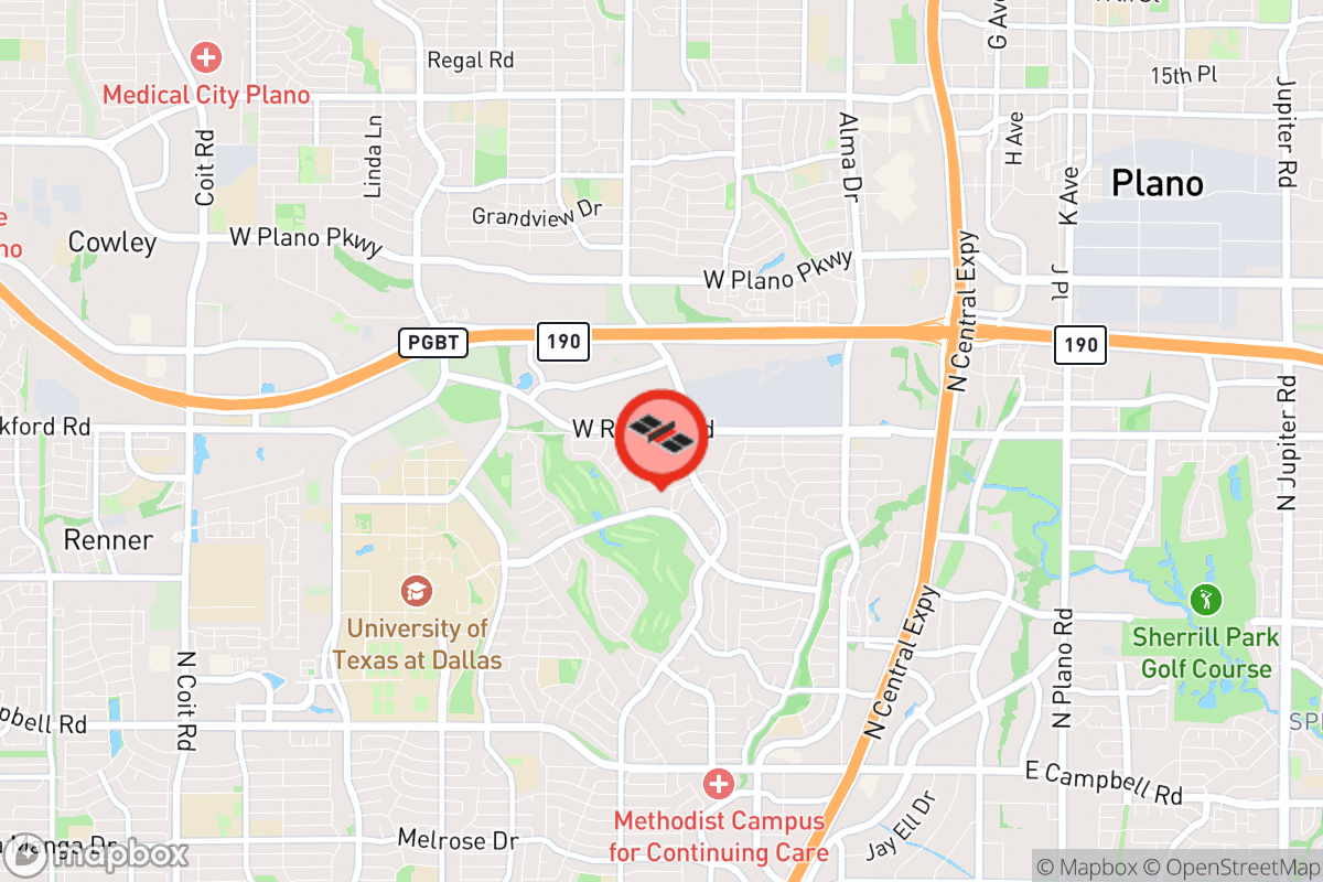 Static map screenshot of the place