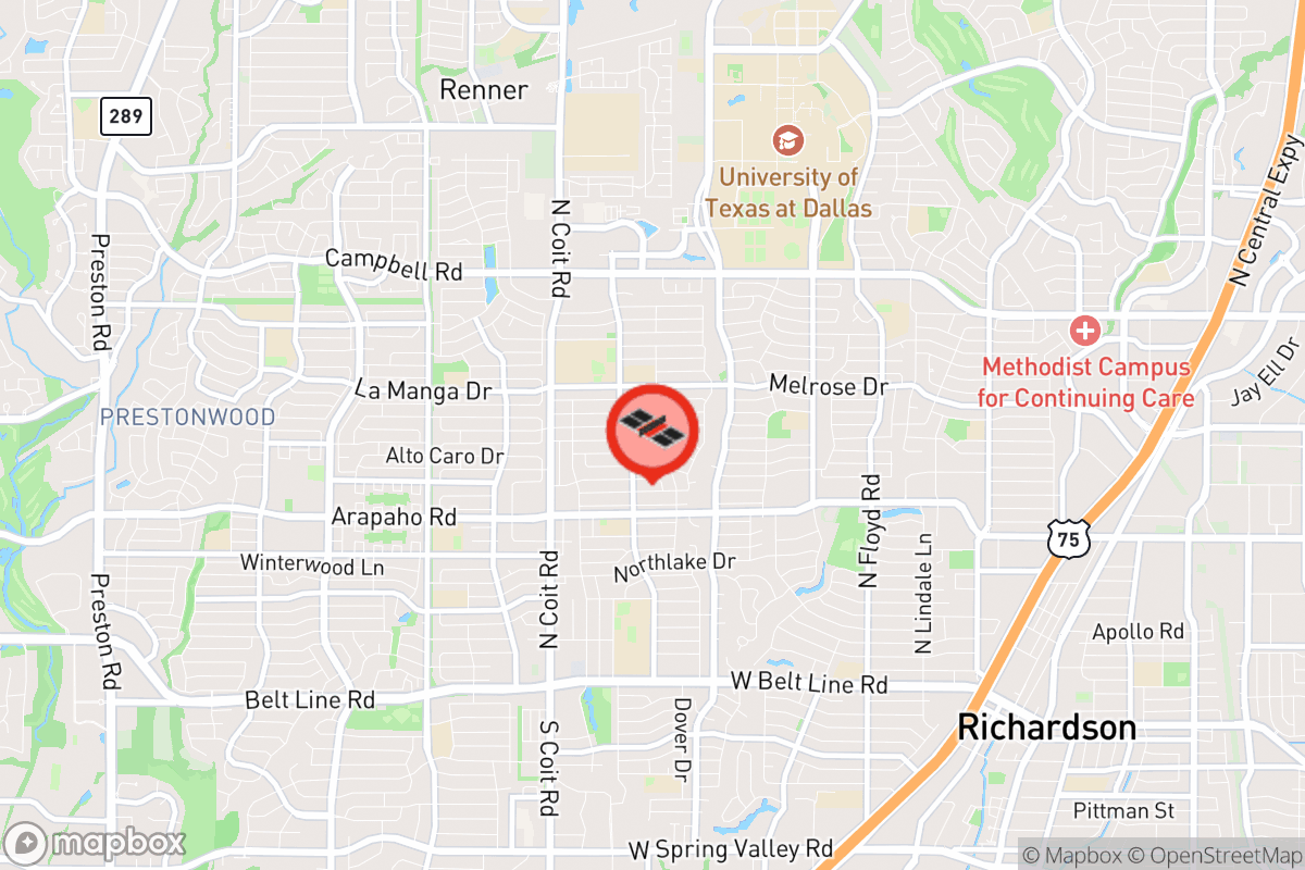 Static map screenshot of the place