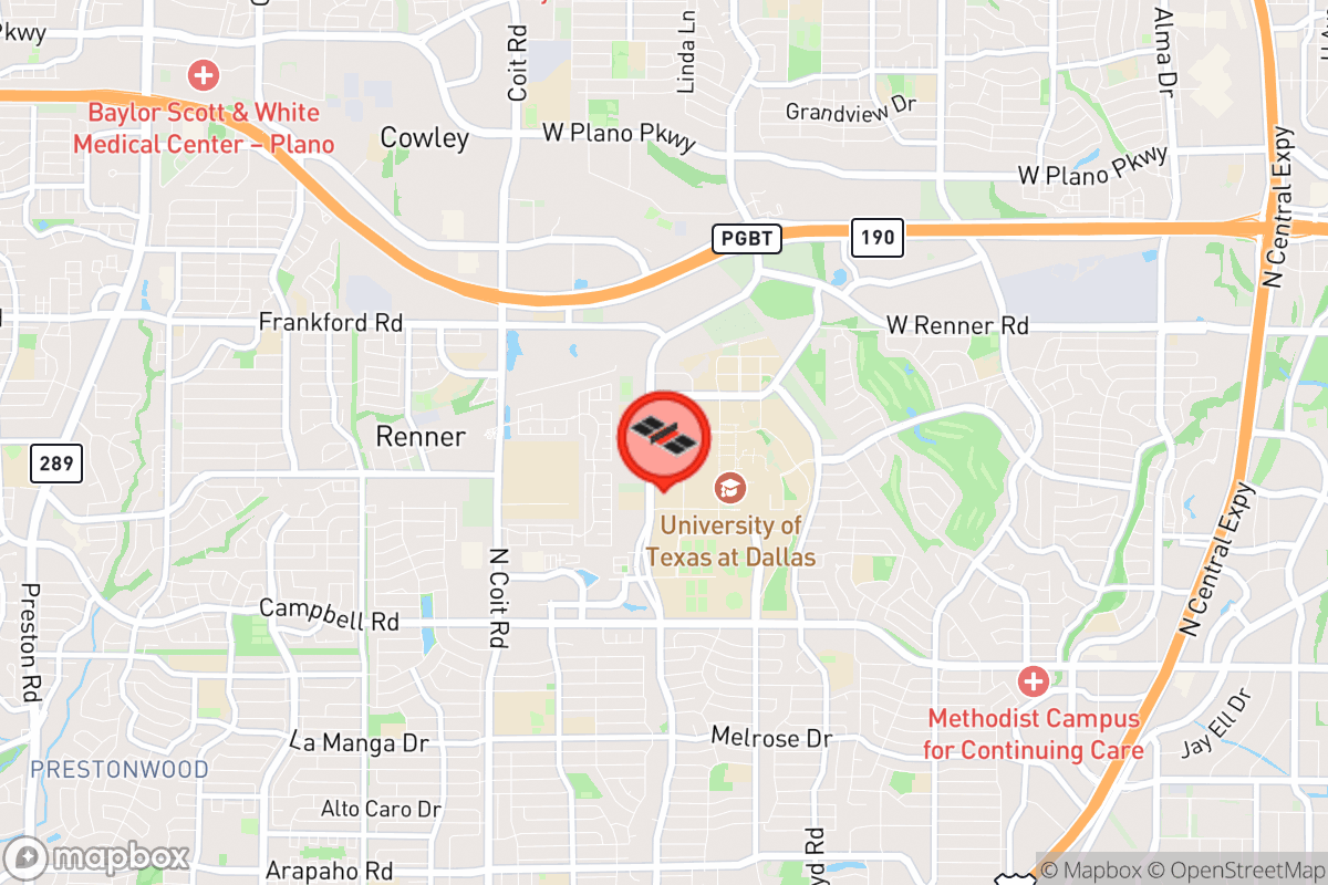 Static map screenshot of the place