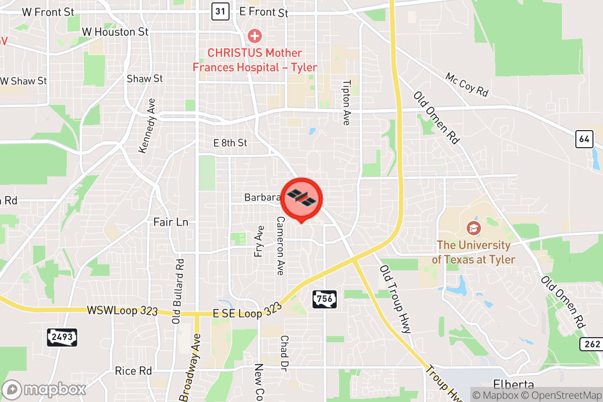 Static map screenshot of the place