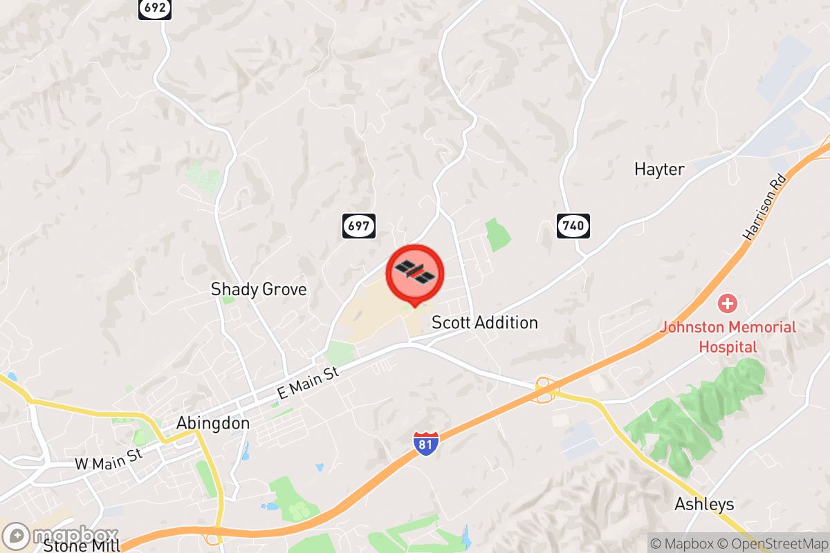 Static map screenshot of the place