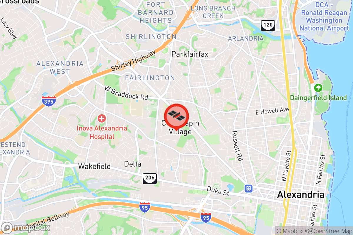 Static map screenshot of the place