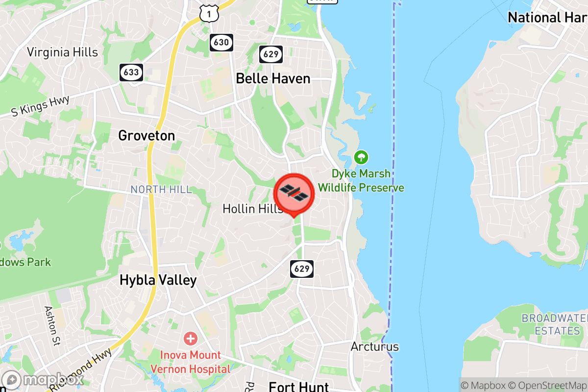 Static map screenshot of the place