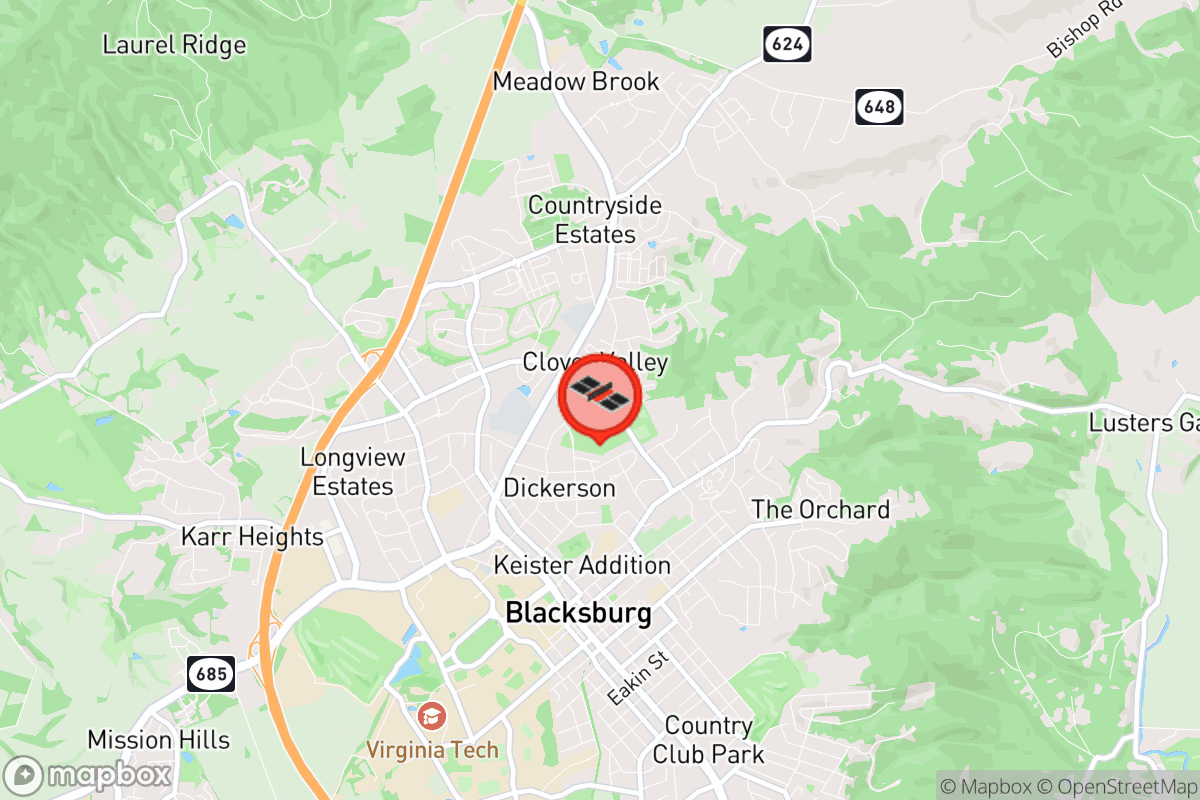 Static map screenshot of the place