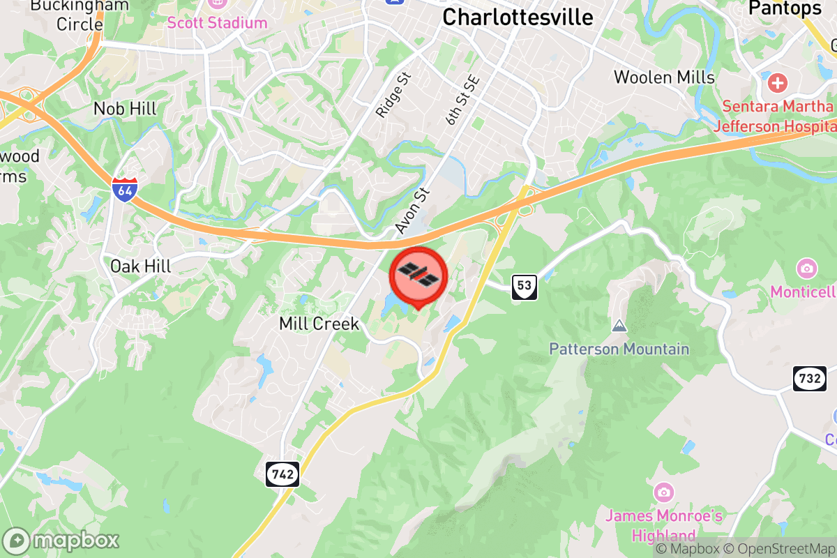 Static map screenshot of the place