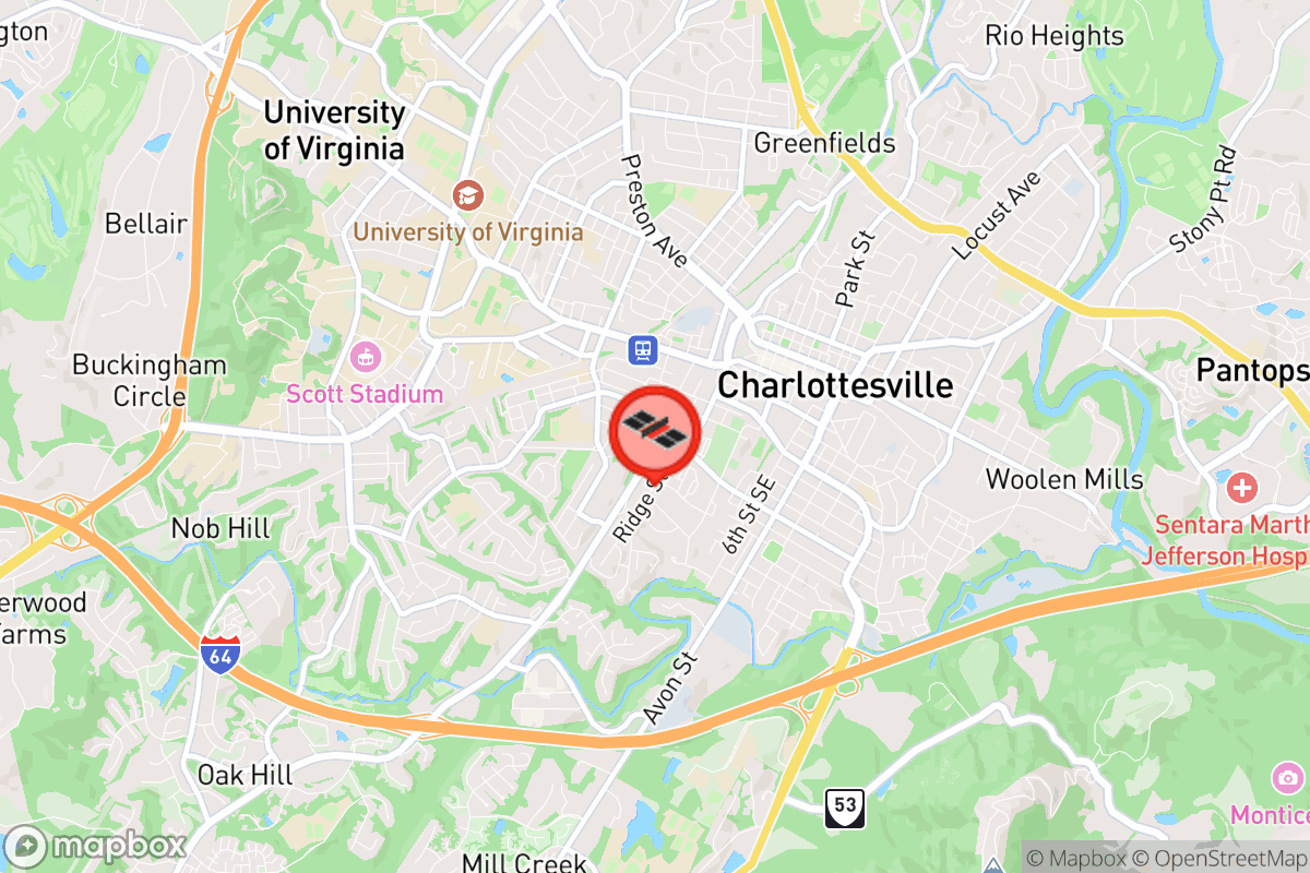 Static map screenshot of the place