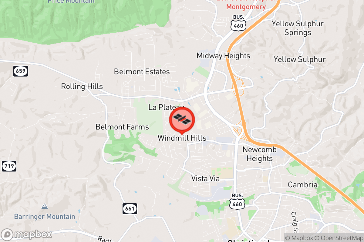 Static map screenshot of the place