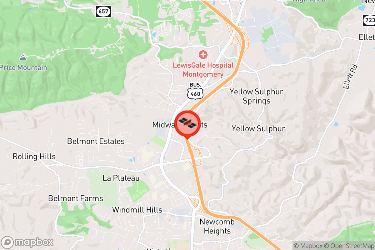 Static map screenshot of the place