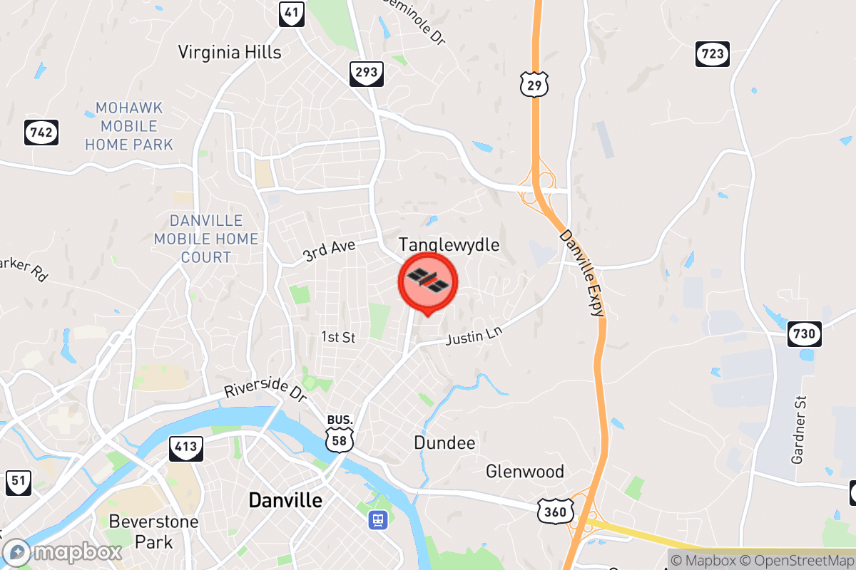 Static map screenshot of the place