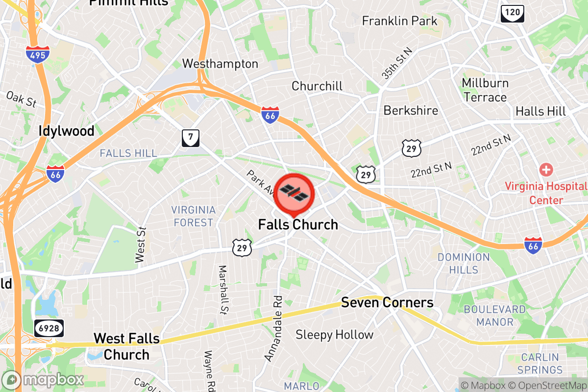 Static map screenshot of the place