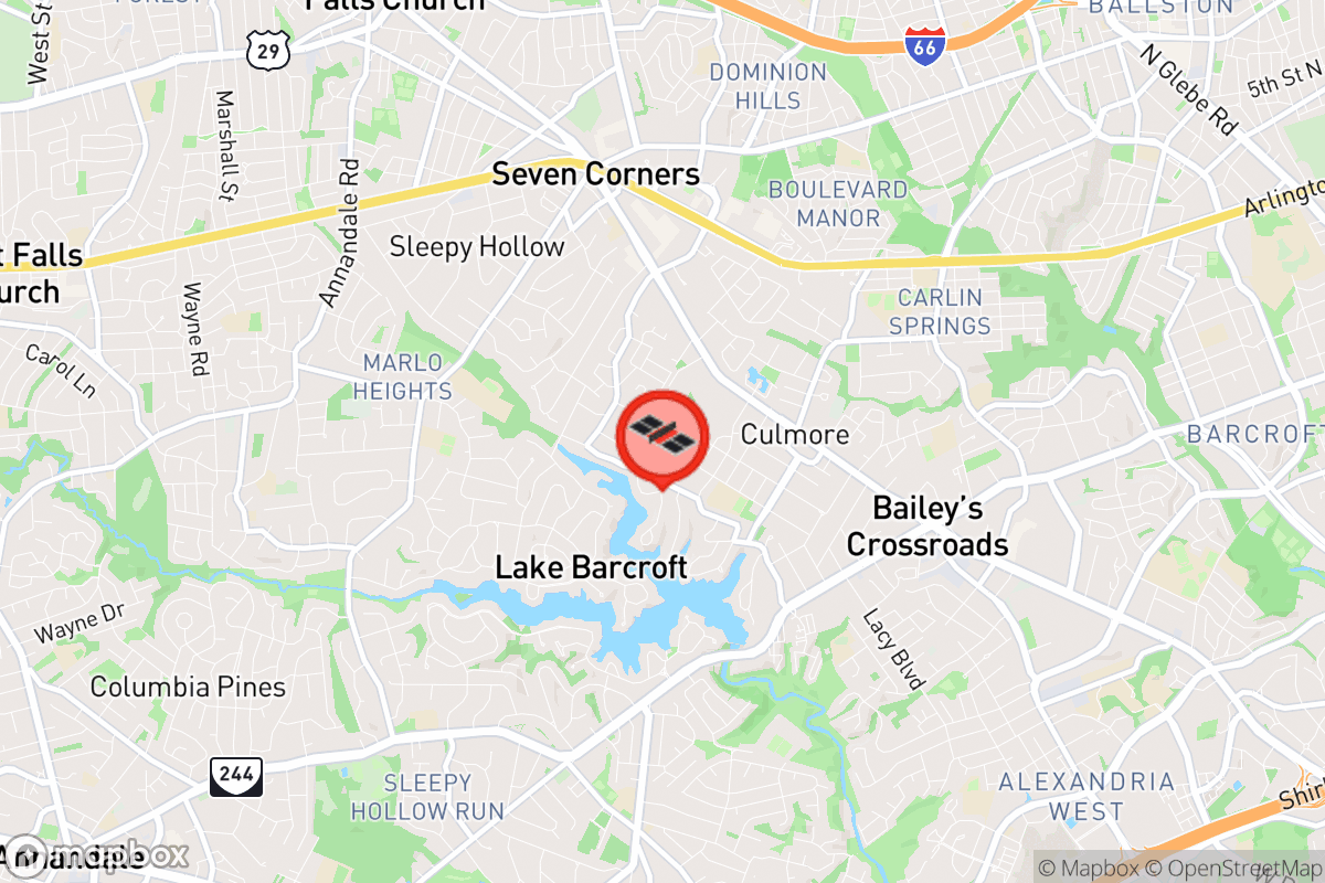 Static map screenshot of the place